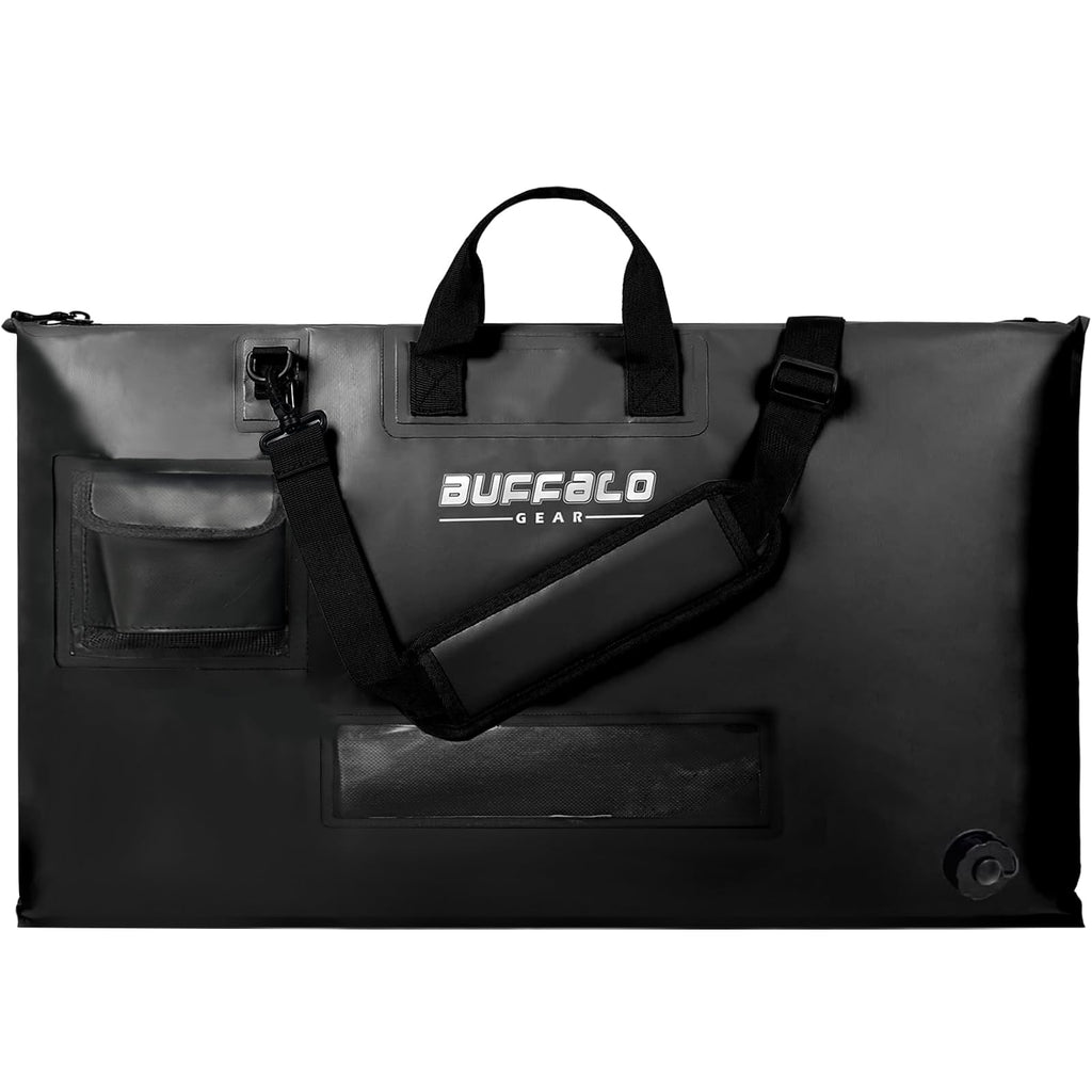 32'' Waterproof Fish Bag With Aerator Pocket for Live Bait