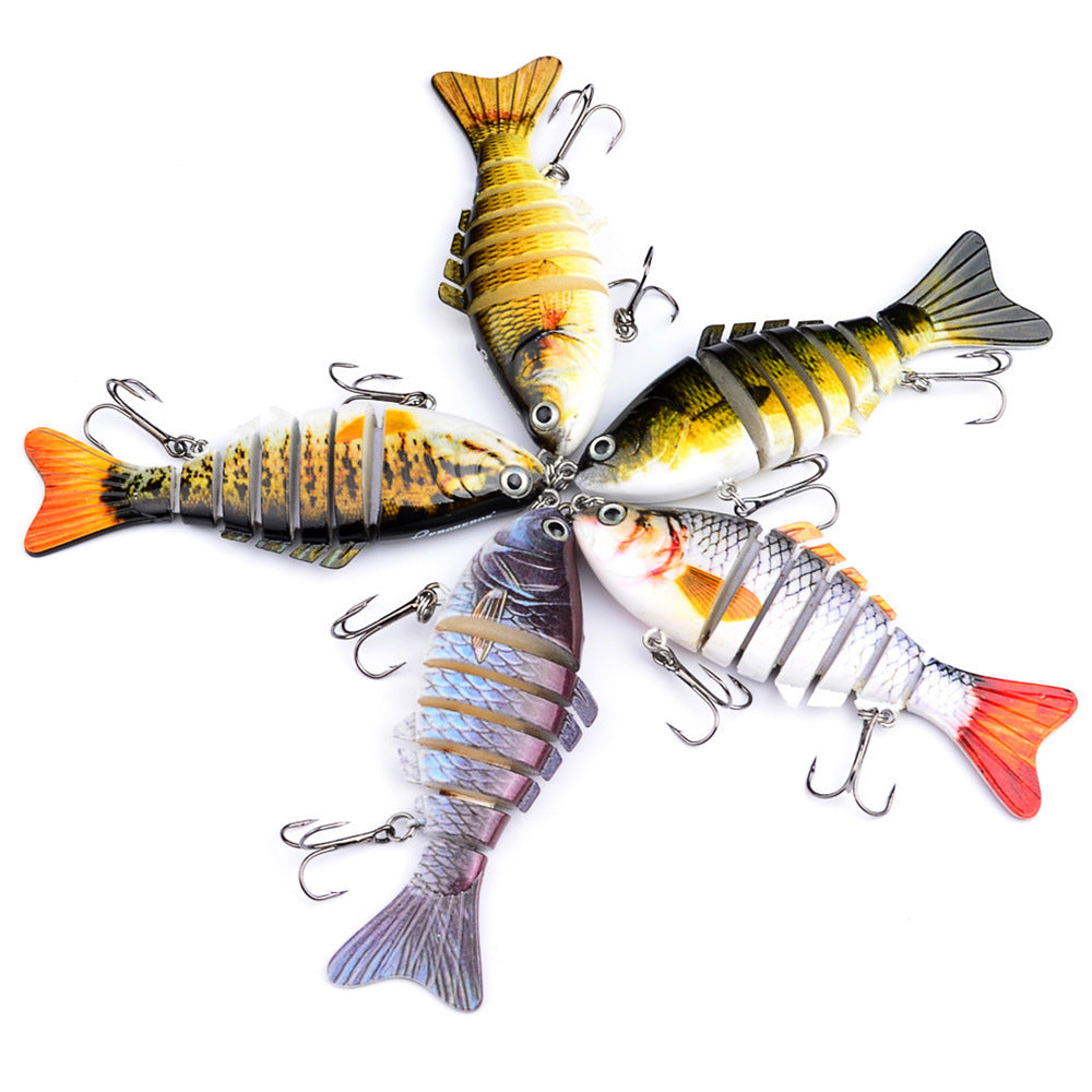 Knotty Fish Lure Hard Plastic Jointed  Glide Bait Fishing Lure Length 100mm/3.93 inches Weight 15.5 g/.54oz