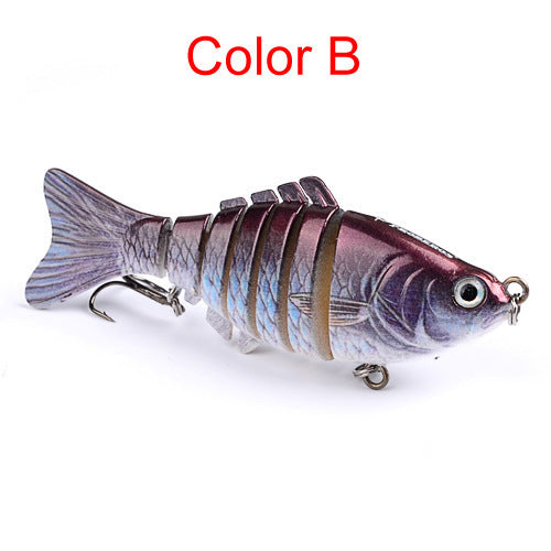 Knotty Fish Lure Hard Plastic Jointed  Glide Bait Fishing Lure Length 100mm/3.93 inches Weight 15.5 g/.54oz