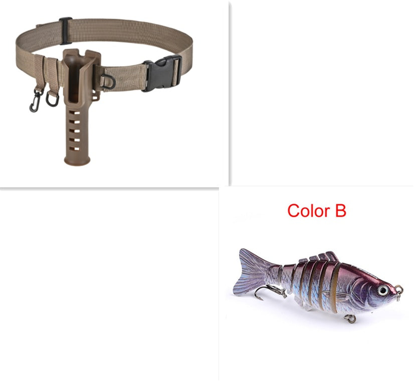 Knotty Fish Lure Hard Plastic Jointed  Glide Bait Fishing Lure Length 100mm/3.93 inches Weight 15.5 g/.54oz