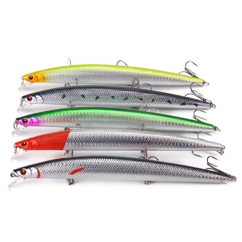 Swimming Minnow Floating Jerkbaits Bass Fishing Lure Length 18Cm/7 inches Weight 26.5g/.9