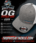 Trophy Cat Tackle OG Heather Grey FlexFit Trucker Hat