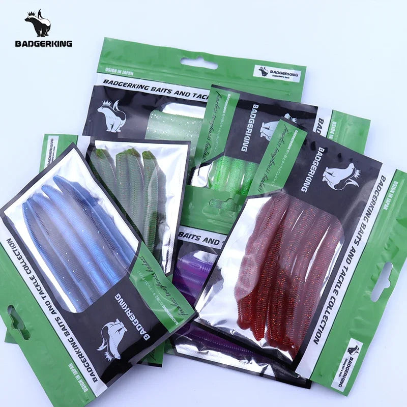 14cm 11g  Senko Worm Fishing Lure For Neko Rig Wacky Rig  Soft Silicone Gemany Material Tough Soft Plastic Swim Bait