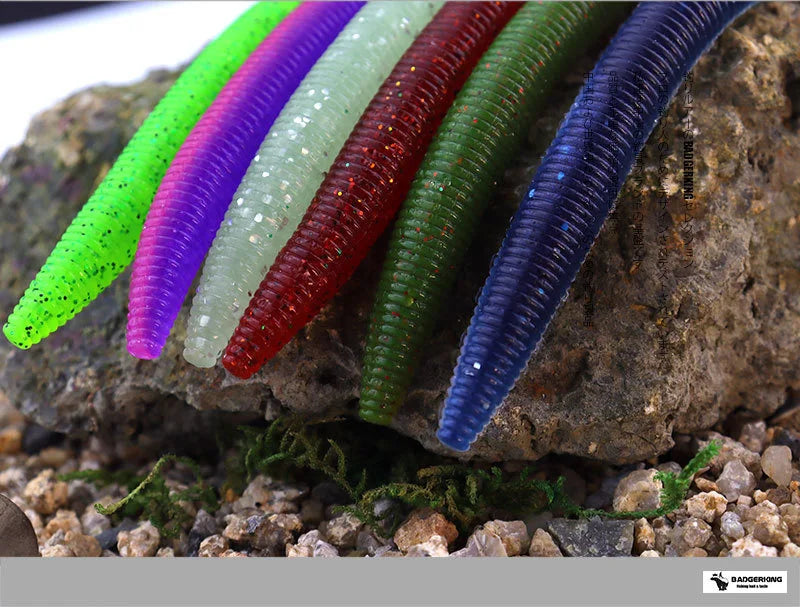 14cm 11g  Senko Worm Fishing Lure For Neko Rig Wacky Rig  Soft Silicone Gemany Material Tough Soft Plastic Swim Bait