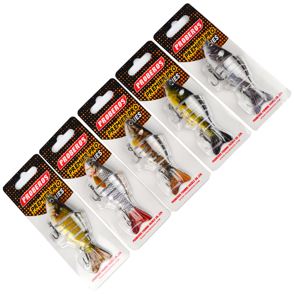 Knotty Fish Lure Hard Plastic Jointed  Glide Bait Fishing Lure Length 100mm/3.93 inches Weight 15.5 g/.54oz